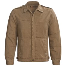 Kakadu Traveller Jacket - Gravel Canvas (For Men) in Tobacco - Closeouts