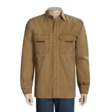 Kakadu Union Canvas Shirt - Long Sleeve (For Men) in Mustard - Closeouts