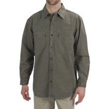 Kakadu York Shirt - Long Sleeve (For Men) in Loden Green - Closeouts