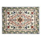 Kaleen Artesian Embroidery Chain Stitch Rug - 5x8', Rectangular