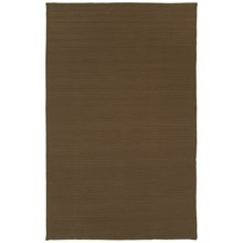 Kaleen Bikini Collection Indoor/Outdoor Rug - 8x11’ in Chocolate - Closeouts