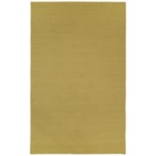 Kaleen Bikini Collection Indoor/Outdoor Rug - 8x11’ in Maize - Closeouts