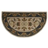 Kaleen Bombay Halfmoon Hearth Rug - Wool, 27x48