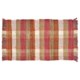 Kaleen Chindi Block Rug - 20x30”, Cotton, Rectangular