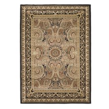 Kaleen Comfort Broughton Rug - 5'2"x7'7" in Black - Closeouts