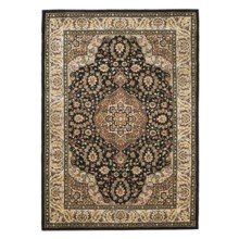 Kaleen Comfort Tattnell Rug - 5'2"x7'7" in Black - Closeouts