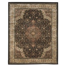 Kaleen Comfort Tattnell Rug - 7'9"x9'7" in Black - Closeouts