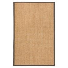 Kaleen Natural Fiber Sisal Indoor-Outdoor Area Rug - 42x66" in Brown - Closeouts