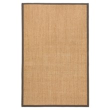 Kaleen Natural Fiber Sisal Indoor-Outdoor Area Rug - 5x8’ in Brown - Closeouts