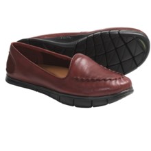 Kalso Earth Dally Shoes - Leather, Slip-Ons (For Women) in Rosso Full Grain - Closeouts