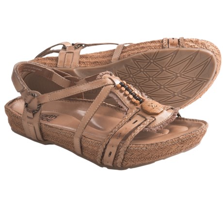 earth cerris platform sandal