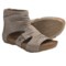 Kalso Earth Eminent Open-Toe Boot Sandals - Nubuck (For Women) in Taupe Leather
