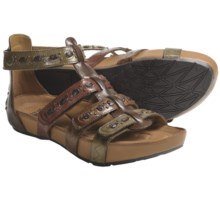 Kalso Earth Empire Sandals - Leather (For Women) in Brown Multi Calf - Closeouts