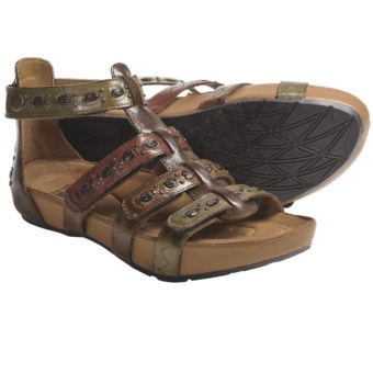 Kalso Earth Empire Sandals - Leather (For Women) in Brown Multi Calf