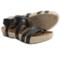 Kalso Earth Enlighten Sandals - Leather (For Women) in Black Saddle Leather