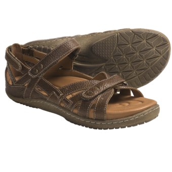 Kalso Earth Implicit Sandals - Leather (For Women) in Almond Leather
