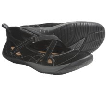 Kalso Earth Penchant Shoes - Leather (For Women) in Black Nubuck - Closeouts