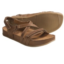 Kalso Earth Ramble Sandals - Leather (For Women) in Honey Vintage Leather - Closeouts