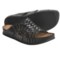 Kalso Earth Rhapsody Sandals - Leather (For Women) in Black Worn Saddle