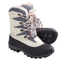 Kamik Alpinglow Snow Boots - Waterproof, Insulated (For Women) in Ice - Closeouts