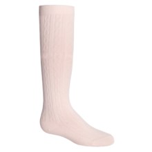 Kamik Cable Knee-High Socks - Over-the-Calf, Lightweight (For Girls) in Primrose Pink - Closeouts