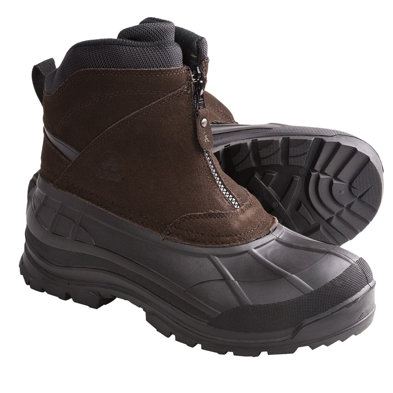 weatherproof mens century ii insulated winter flat heel boots