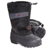 Kamik Coaster Winter Boots - Waterproof, Insulated (For Kid Boys and Girls) in Black - Closeouts