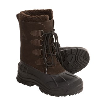 Kamik Conquest Winter Pac Boots - Waterproof (For Women) in Dark Brown