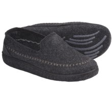 Kamik Gatehouse Felt Moccasin Slippers (For Men) in Black - Closeouts