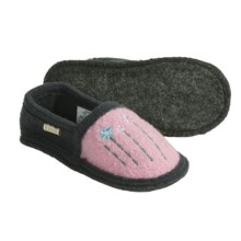 Kamik Hazel Slippers - Recycled Boiled Wool, Slip-Ons (For Girls and Little Girls) in Light Pink - Closeouts
