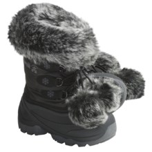 Kamik Icequeen Winter Boots (For Youth Girls) in Black - Closeouts