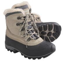 Kamik Lake Louise Winter Boots - Suede, Waterproof, Insulated (For Women) in Light Grey - Closeouts