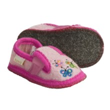 Kamik Monarch Slipper - Boiled Wool (For Toddler Girls) in Light Pink - Closeouts