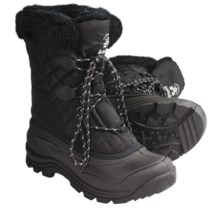 Kamik Mount Snow Boots - Waterproof, Insulated (For Women) in Black - Closeouts