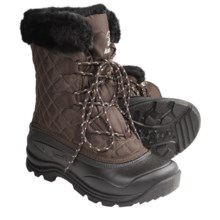 Kamik Mount Snow Boots - Waterproof, Insulated (For Women) in Dark Brown - Closeouts