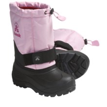Kamik Rocket Winter Boots (For Little Girls) in Light Pink - Closeouts