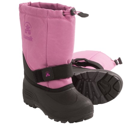 Kamik RocketW Pac Boots - Waterproof (For Youth Girls) in Pink