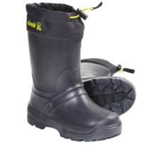 Kamik Snowkone 5 Rubber Rain Boots - Insulated (For Youth Boys and Girls) in Charcoal - Closeouts