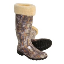 Kamik Sophia Rain Boots - Waterproof, Shearling Lined (For Women) in Brown - Closeouts