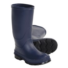 Kamik Sprinkle Rubber Rain Boots (For Kids) in Navy/Black - Closeouts
