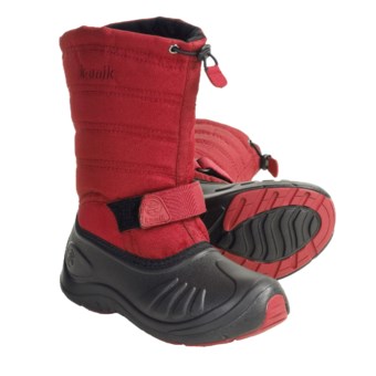 Kamik St. Moritz Winter Boots - Waterproof, Insulated, Removable Liner (For Women) in Red
