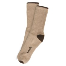 Kamik Taos ThermoCool Socks - Midweight, Crew, Merino Wool (For Boys) in Light Taupe - Closeouts