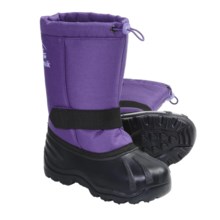 Kamik Tickle Winter Boots - Waterproof, Insulated (For Youth Boys and Girls) in Purple - Closeouts