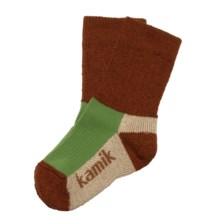 Kamik Yardsale ThermoCool Socks - Merino Wool, Midweight, Crew (For Boys) in Java - Closeouts