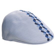 Kangol Box Argyle Stripe 507 Cap (For Men) in White - Closeouts