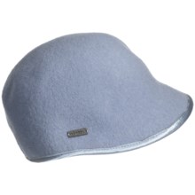 Kangol Ergo Deeto Cap - Boiled Wool (For Women) in Fog - Closeouts