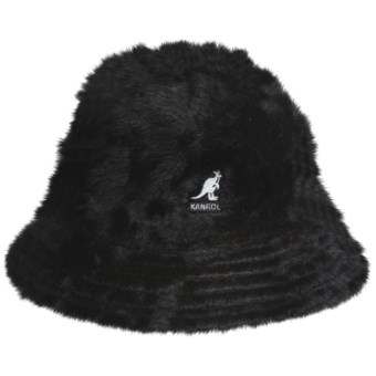 Kangol Furgora Bucket Hat (For Women) in Black