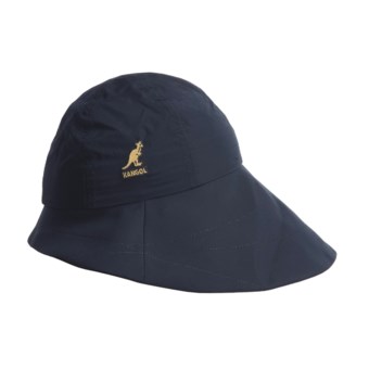 Kangol Golf Cloche Hat - Oversized Brim (For Women) in Navy