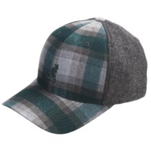 Kangol Ice Checks Flexfit Baseball Cap (For Men) in Amazon - Closeouts