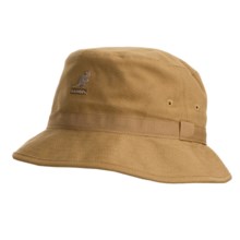 Kangol Lahinch Bucket Hat - Cotton Canvas (For Men and Women) in Rope - Closeouts